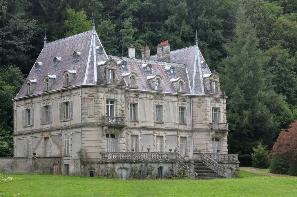castle, mansion, villa, estate, manor, architecture